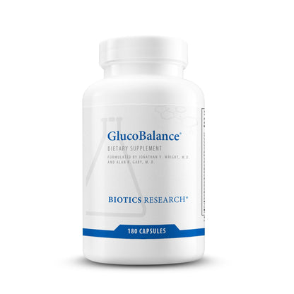 Biotics Research GlucoBalance Chromium, Vanadium, L carnitine Supplement, Supports Metabolic Health and Maintain Healthy Blood Lipid Levels - 180 Capsules - dailyvitalstore