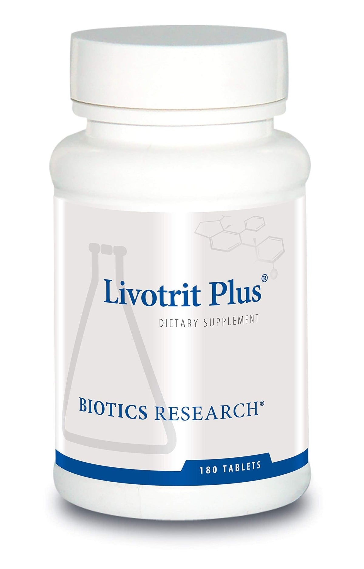 Biotics Research Livotrit Plus Liver Cleanse and Detox Support Supplement Natural Non GMO Herbal Blend with Milk Thistle 180 Tablets - dailyvitalstore