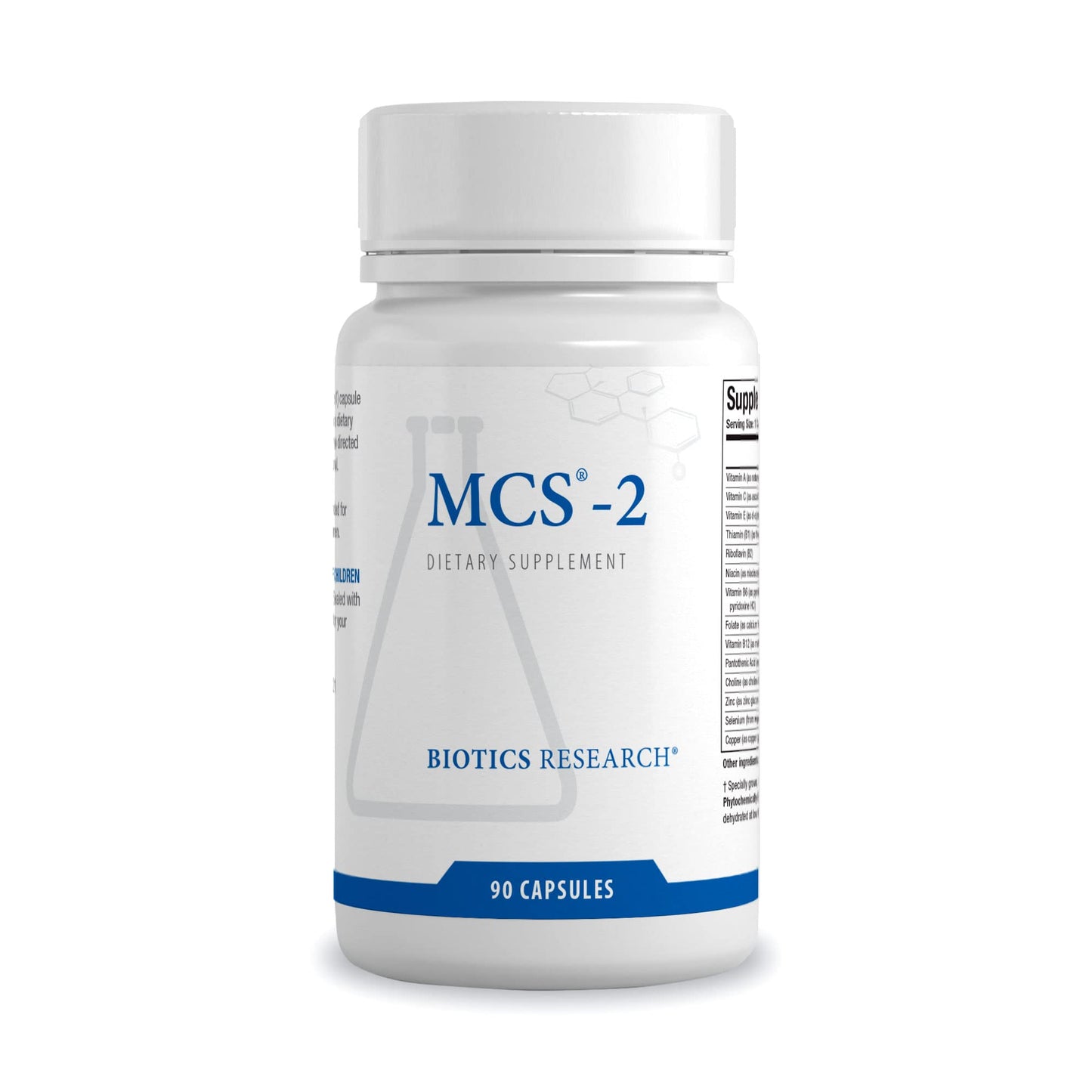 Biotics Research MCS-2 Metabolic Clearing Support, Liver Health, Potent Antioxidant Formula, Milk Thistle, Red Clover, 90 Capsules - dailyvitalstore