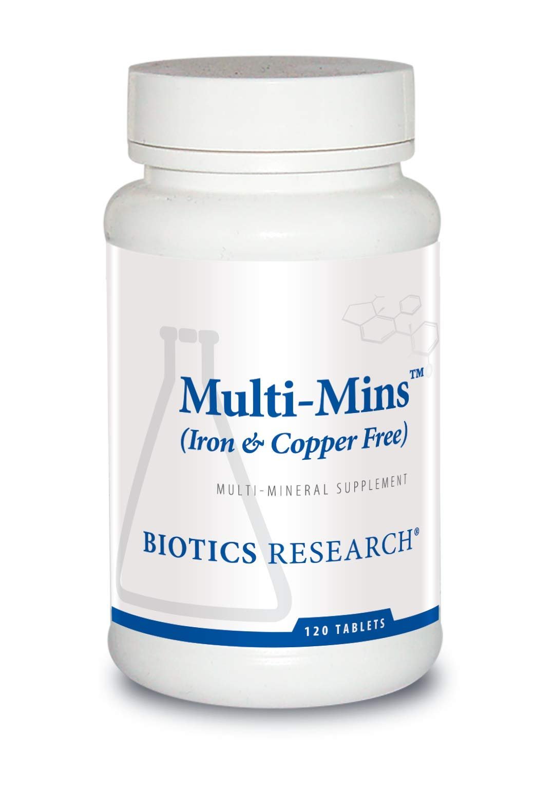 Biotics Research Multi Mins Iron and Copper Free Multi Mineral Complex, Balanced Source of Mineral Chelates and Whole Food, Phytochemically Bound Trace - dailyvitalstore