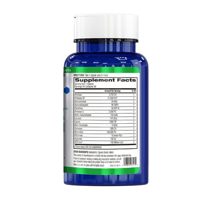 BioTrust AbsorbMax Broad Spectrum Digestive Enzyme Blend, Gluten Free, Non GMO, Digestive Support for Nutrient Digestion, Absorption and Periodic - dailyvitalstore