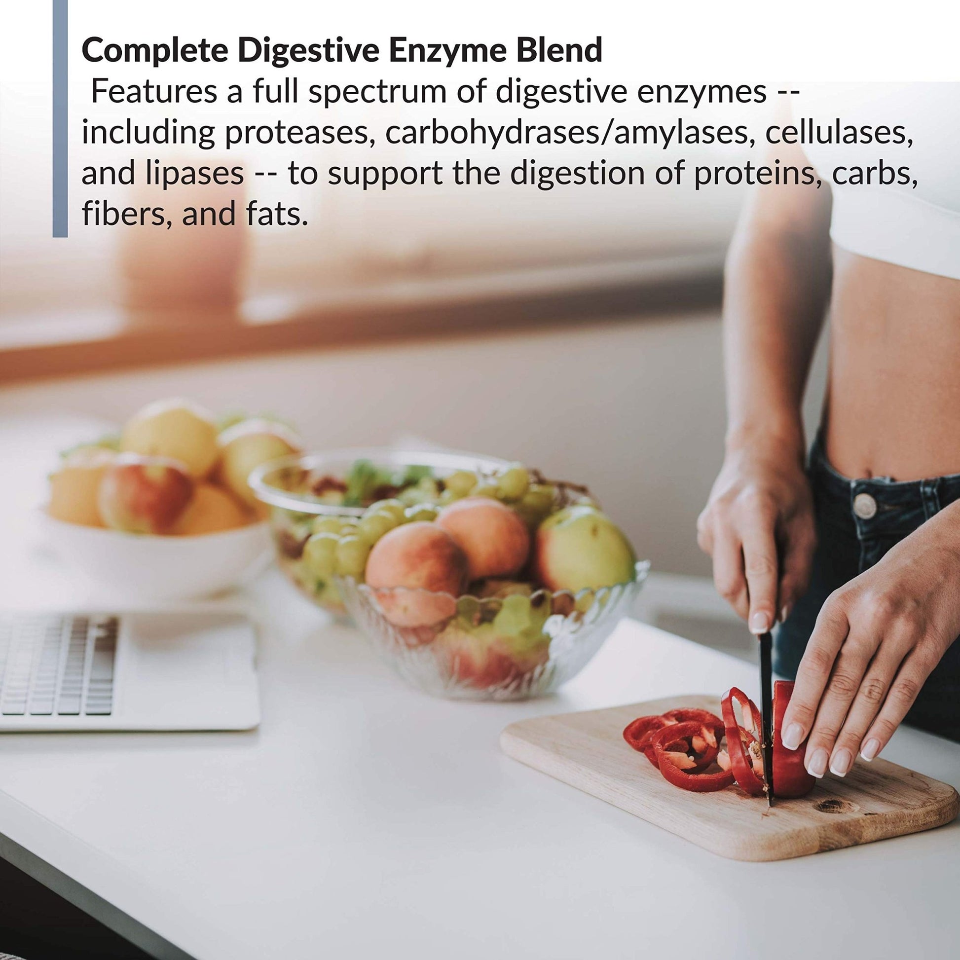 BioTrust AbsorbMax Broad Spectrum Digestive Enzyme Blend, Gluten Free, Non GMO, Digestive Support for Nutrient Digestion, Absorption and Periodic - dailyvitalstore
