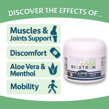 Bioxtron Life Cream Natural AFA Stem Cell Supplement 2 oz - Joint Pain - Muscle Pain - Fatigue - dailyvitalstore