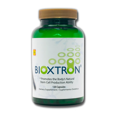 Bioxtron Natural AFA Stem Cell Supplement - Joint Support & Muscle Pain - Immune System Support - Natural Blue Green Algae Spirulina - 120 Caps - dailyvitalstore