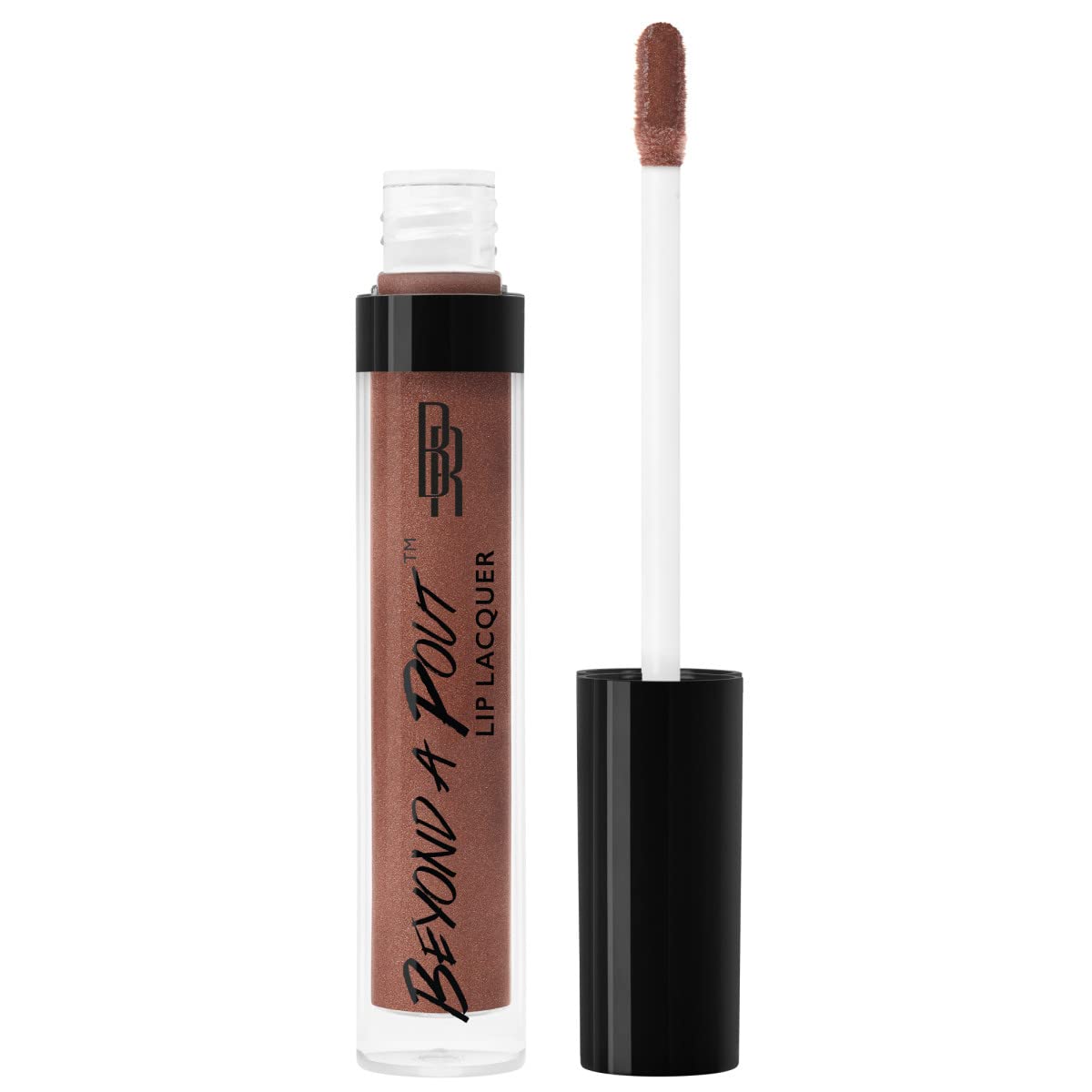 Black Radiance Beyond A Pout Lip Lacquer Lip Gloss, Extra Hot - dailyvitalstore