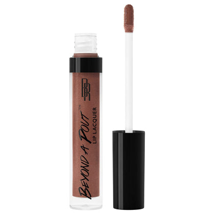 Black Radiance Beyond A Pout Lip Lacquer Lip Gloss, Extra Hot - dailyvitalstore