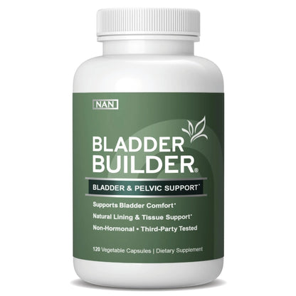 BLADDER BUILDER - Bladder Health Supplement for Bladder Support & Bladder Discomfort – Supports Bladder Lining – 120 Capsules – Made in USA** - dailyvitalstore
