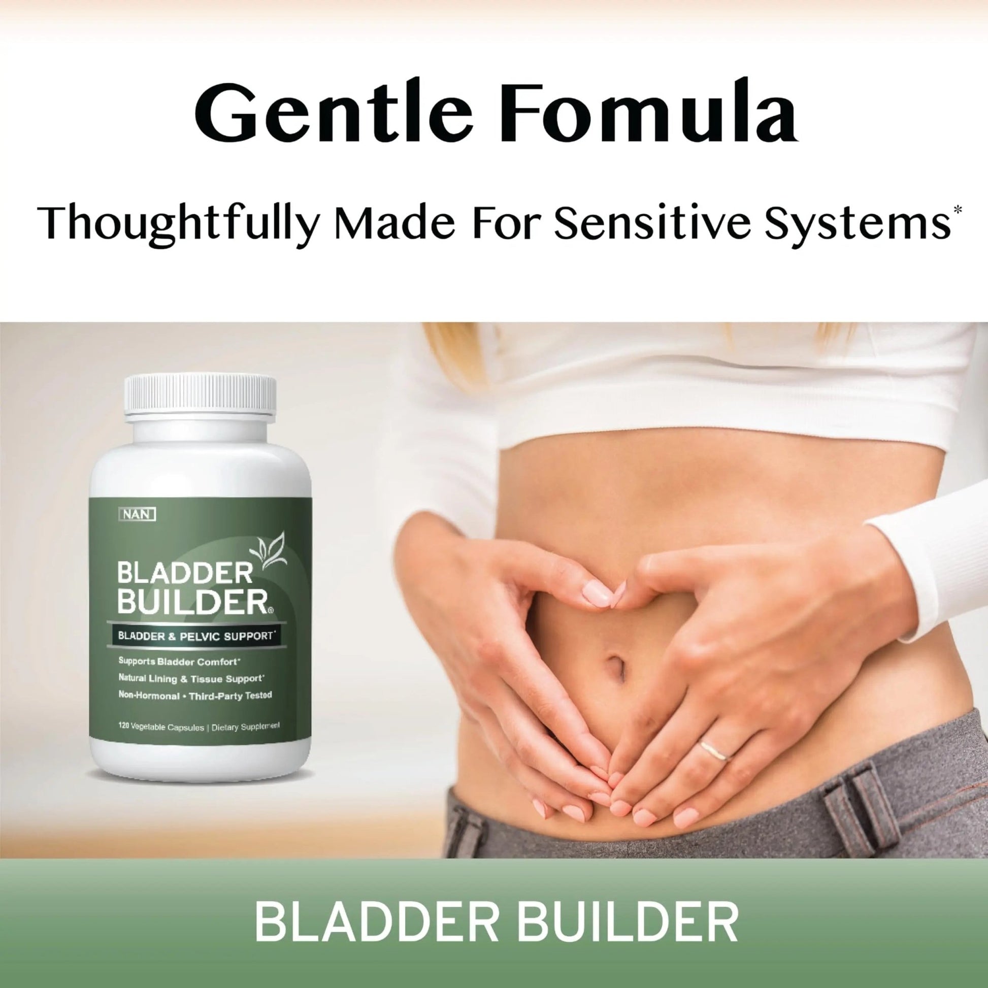 BLADDER BUILDER - Bladder Health Supplement for Bladder Support & Bladder Discomfort – Supports Bladder Lining – 120 Capsules – Made in USA** - dailyvitalstore