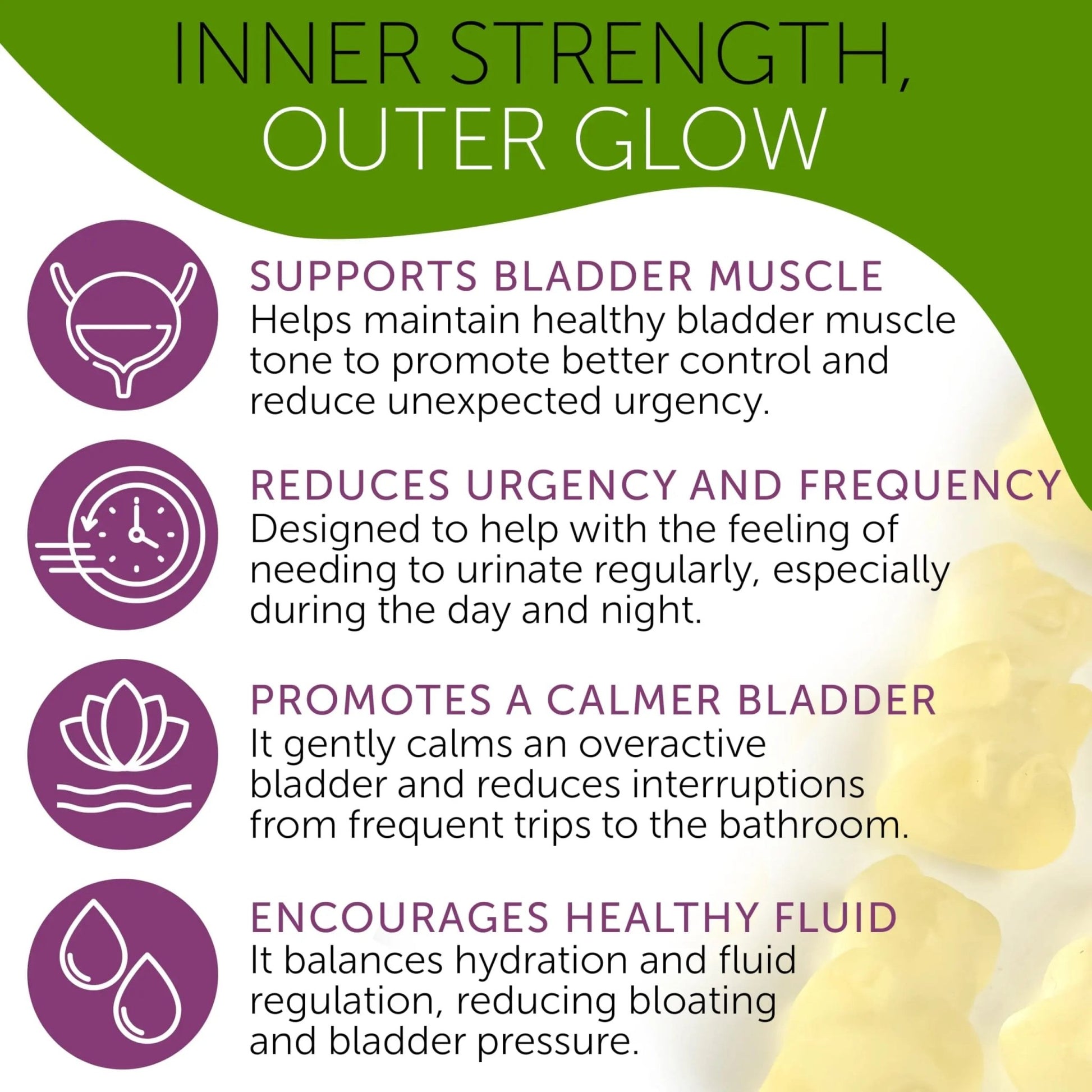 Bladder Control Supplements – Urinary Tract Health for Women | Overactive Bladder Support, UTI Relief & Infection Treatment | Daily Feminine Wellness Gummies – 60 Pineapple Flavor - dailyvitalstore
