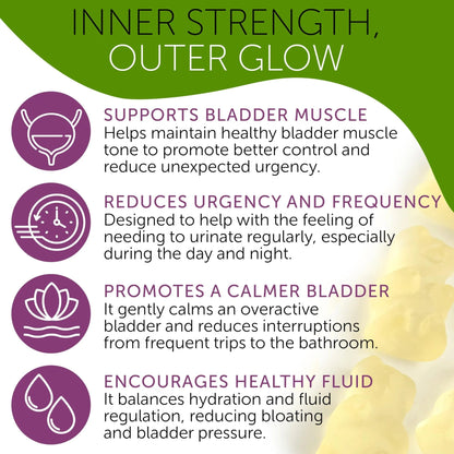 Bladder Control Supplements – Urinary Tract Health for Women | Overactive Bladder Support, UTI Relief & Infection Treatment | Daily Feminine Wellness Gummies – 60 Pineapple Flavor - dailyvitalstore