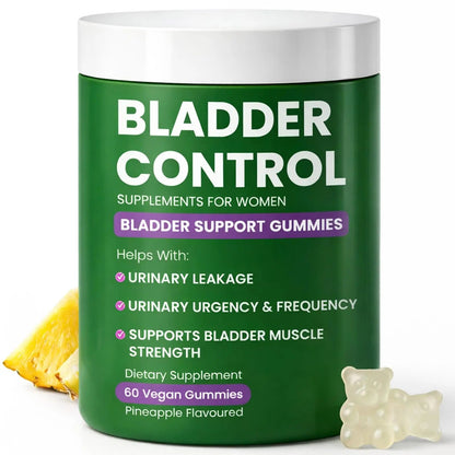 Bladder Control Supplements – Urinary Tract Health for Women | Overactive Bladder Support, UTI Relief & Infection Treatment | Daily Feminine Wellness Gummies – 60 Pineapple Flavor - dailyvitalstore