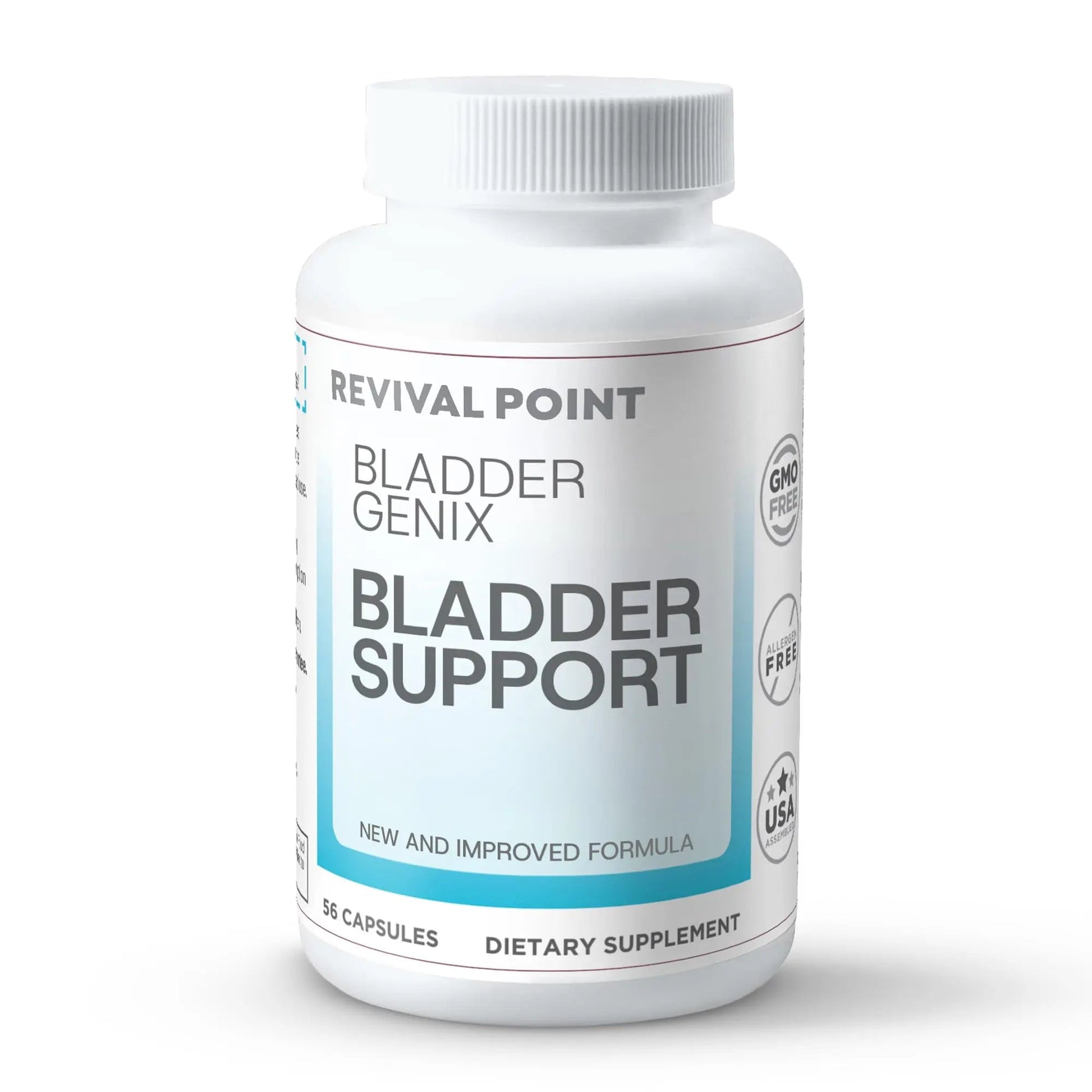 Bladdergenix Bladder Control Supplement for Women and Men – Natural Urinary Urgency & Frequency Support – Crataeva Nurvala & Lindera Aggregata Herbal Blend for Bladder Health – 56 Capsules - dailyvitalstore