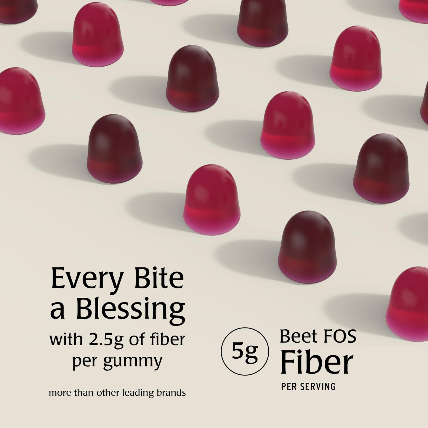 Blessments - Prebiotic Fiber Gummies for Adults & Kids with No Added Sugar- 5g (60 Count-2 Pack) High Fiber Supplement Gummies - Vegan - Keto Friendly - dailyvitalstore