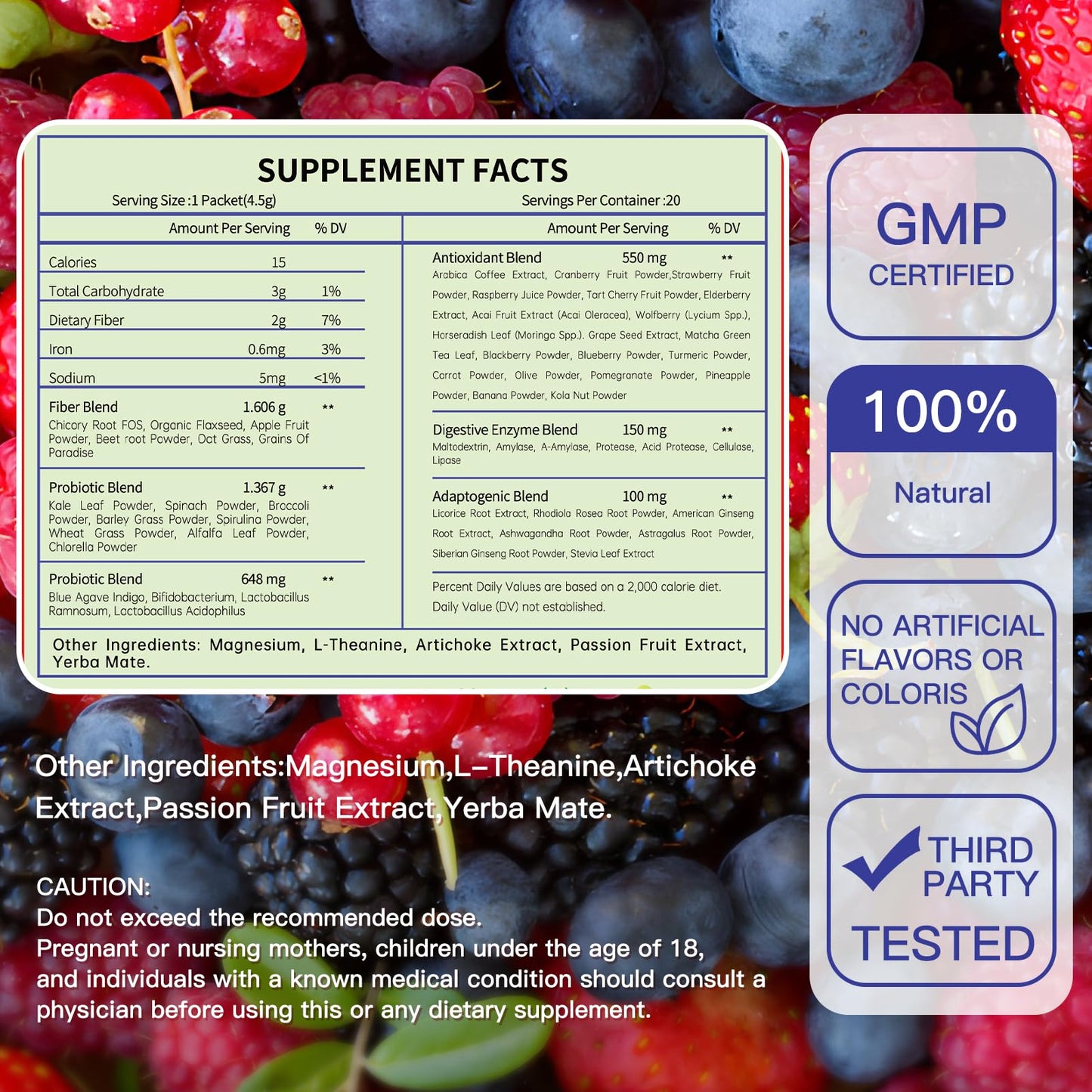 Blltzzz Newpie Superfoods Happy Cleaner Probiotic Powder,Watermelon Flavor Prebiotic & Probiotic Powder,Organic Fiber,Sugar Free,Gut Health,Natural Antioxidant - dailyvitalstore