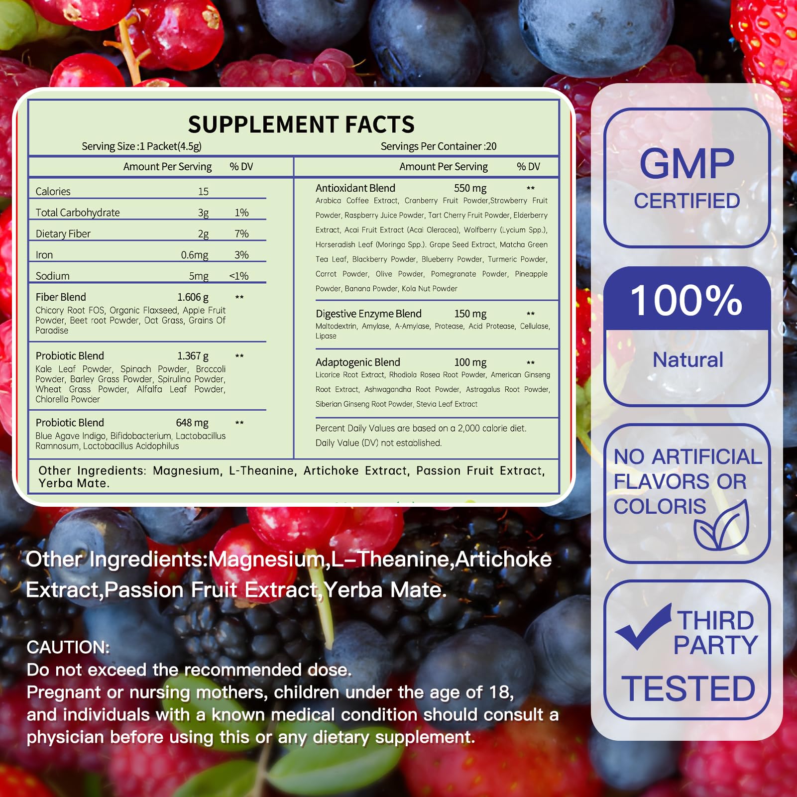 Blltzzz Newpie Superfoods Happy Cleaner Probiotic Powder,Watermelon Flavor Prebiotic & Probiotic Powder,Organic Fiber,Sugar Free,Gut Health,Natural Antioxidant - dailyvitalstore