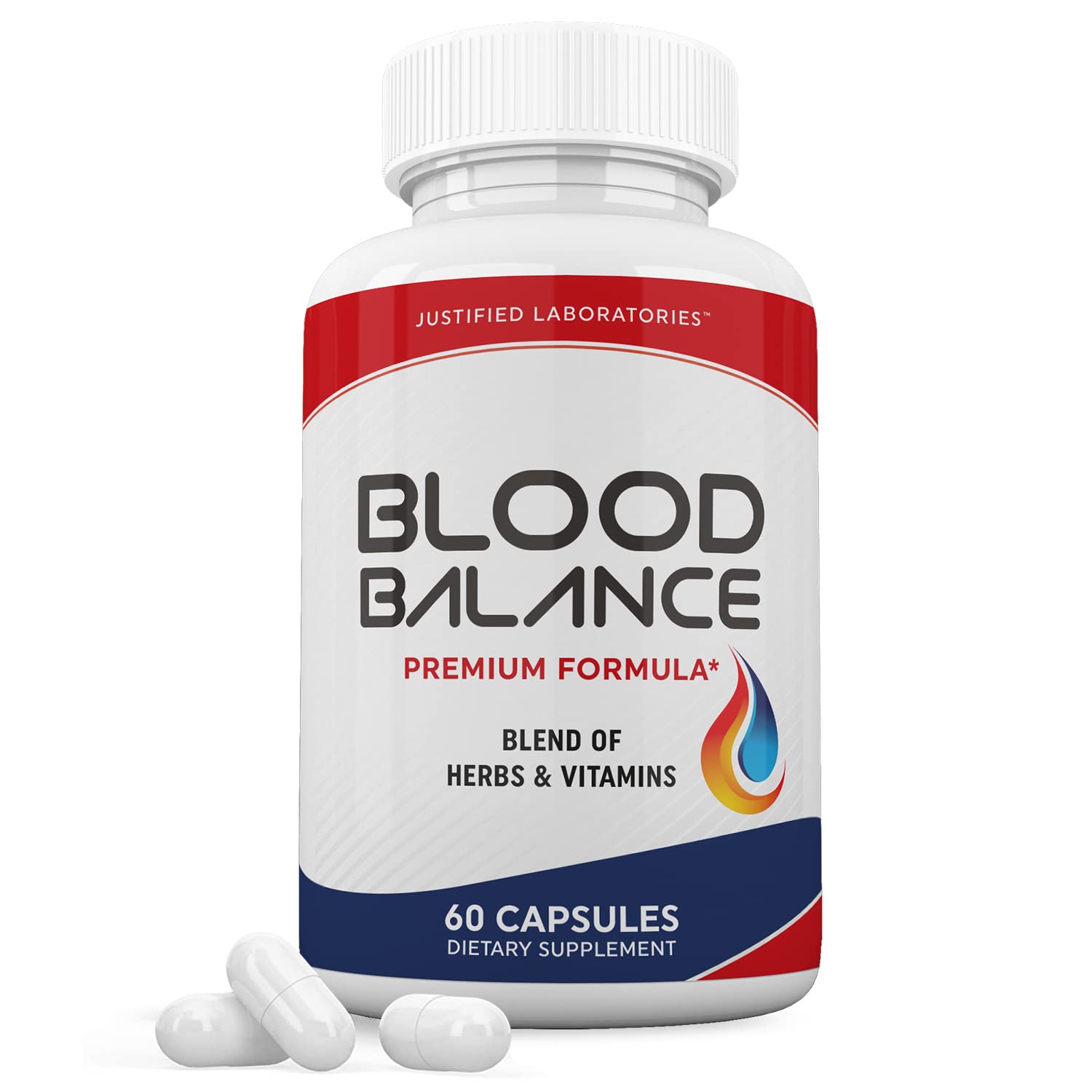 Blood Balance Advanced Formula 620MG Formula Supplement Pills 60 Capsules - dailyvitalstore