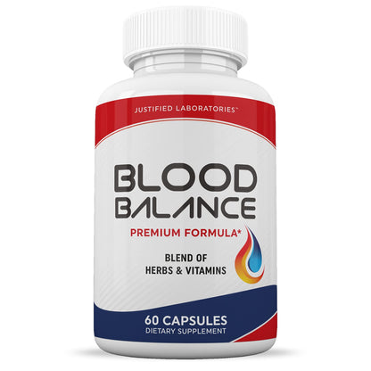 Blood Balance Advanced Formula 620MG Formula Supplement Pills 60 Capsules - dailyvitalstore