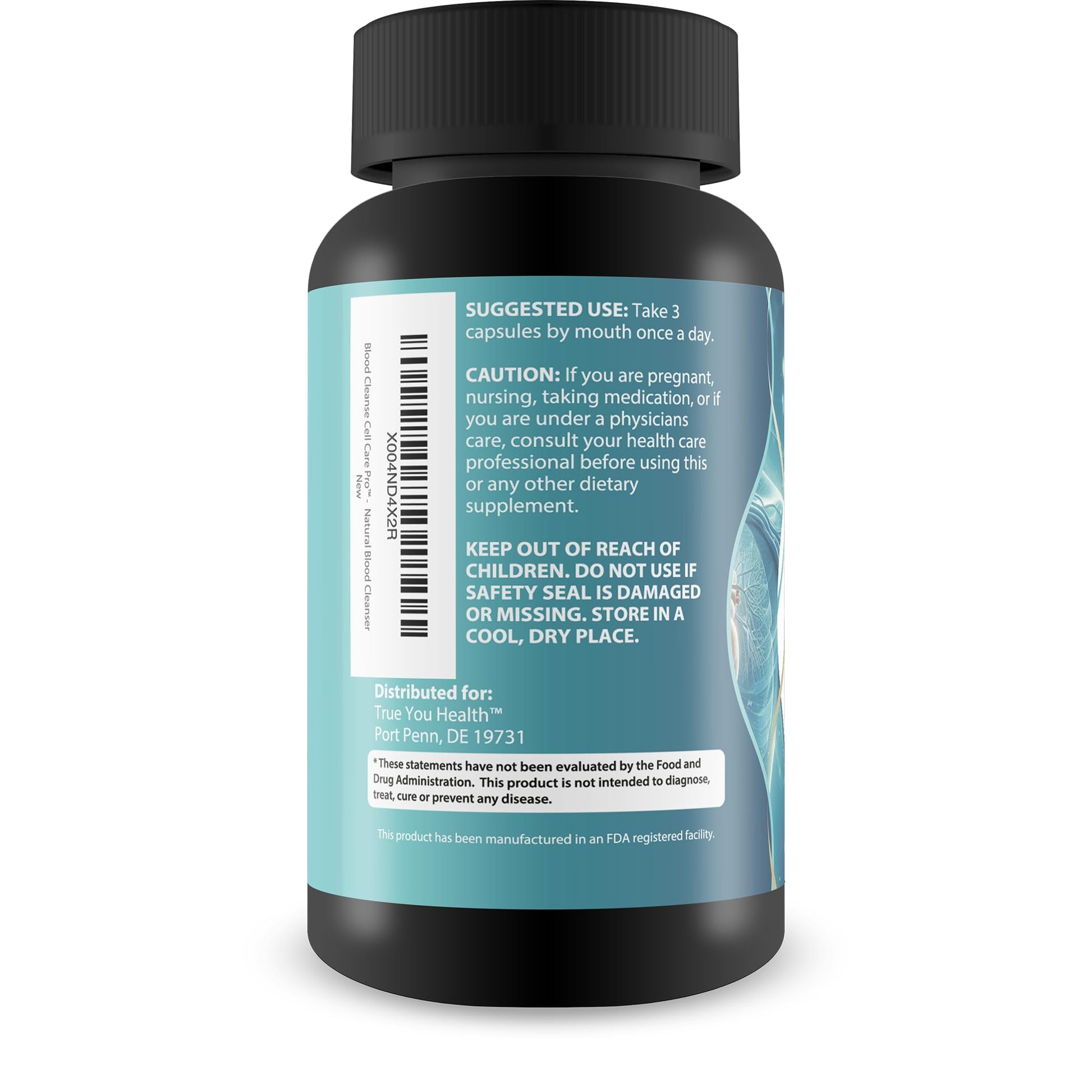 Blood Cleanse Cell Care Pro - Improved Formula - Our Best Blood Cleanse Detox - Cleanse Blood & Detox Body Cleanse - Full Body Cleanse - Sugar Detox Cleanse Pancreas Sweet Blood Cleanse Supplements - dailyvitalstore