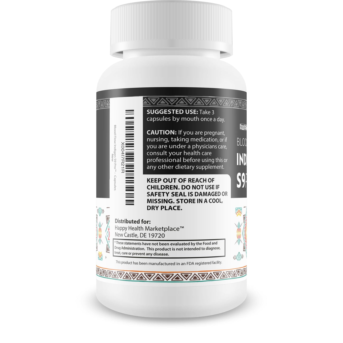 Blood Flow Indigen S9 Pro - Our Best Poor Circulation Supplements for Advanced Blood Flow Care - Blood Circulation Support - Blood Circulation Supplements for Healthy Blood Flow Help Blood Flow Pills - dailyvitalstore
