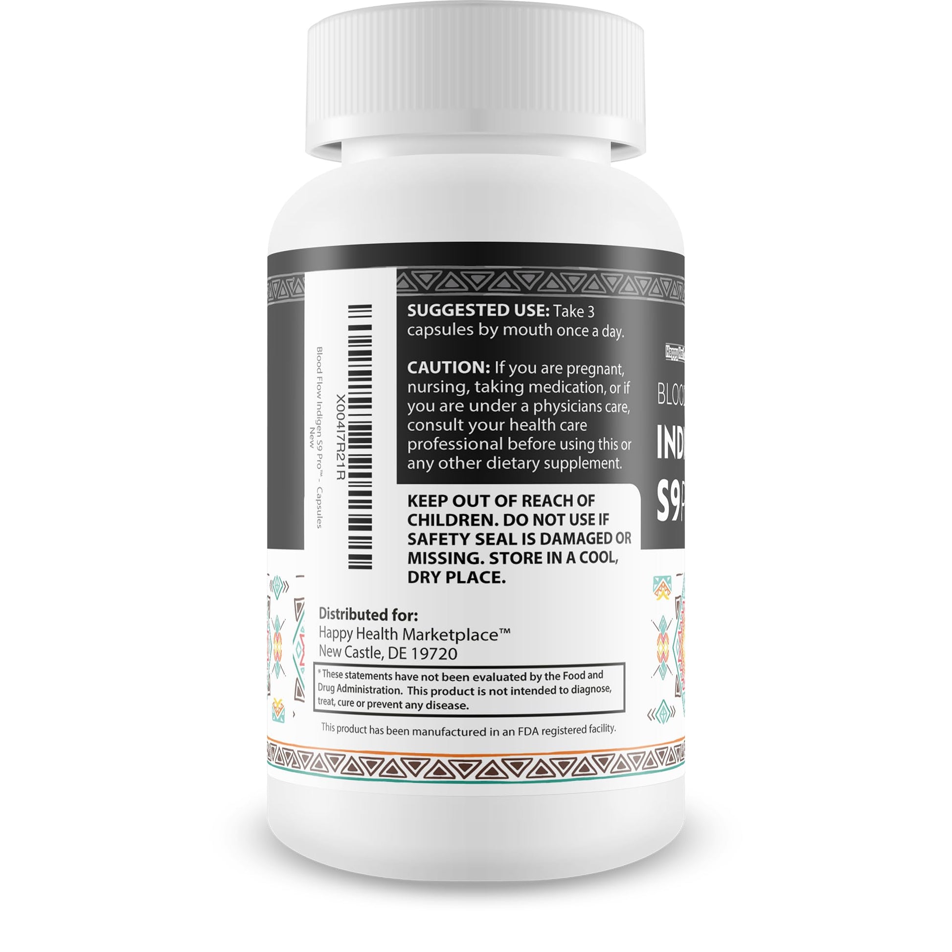 Blood Flow Indigen S9 Pro - Our Best Poor Circulation Supplements for Advanced Blood Flow Care - Blood Circulation Support - Blood Circulation Supplements for Healthy Blood Flow Help Blood Flow Pills - dailyvitalstore