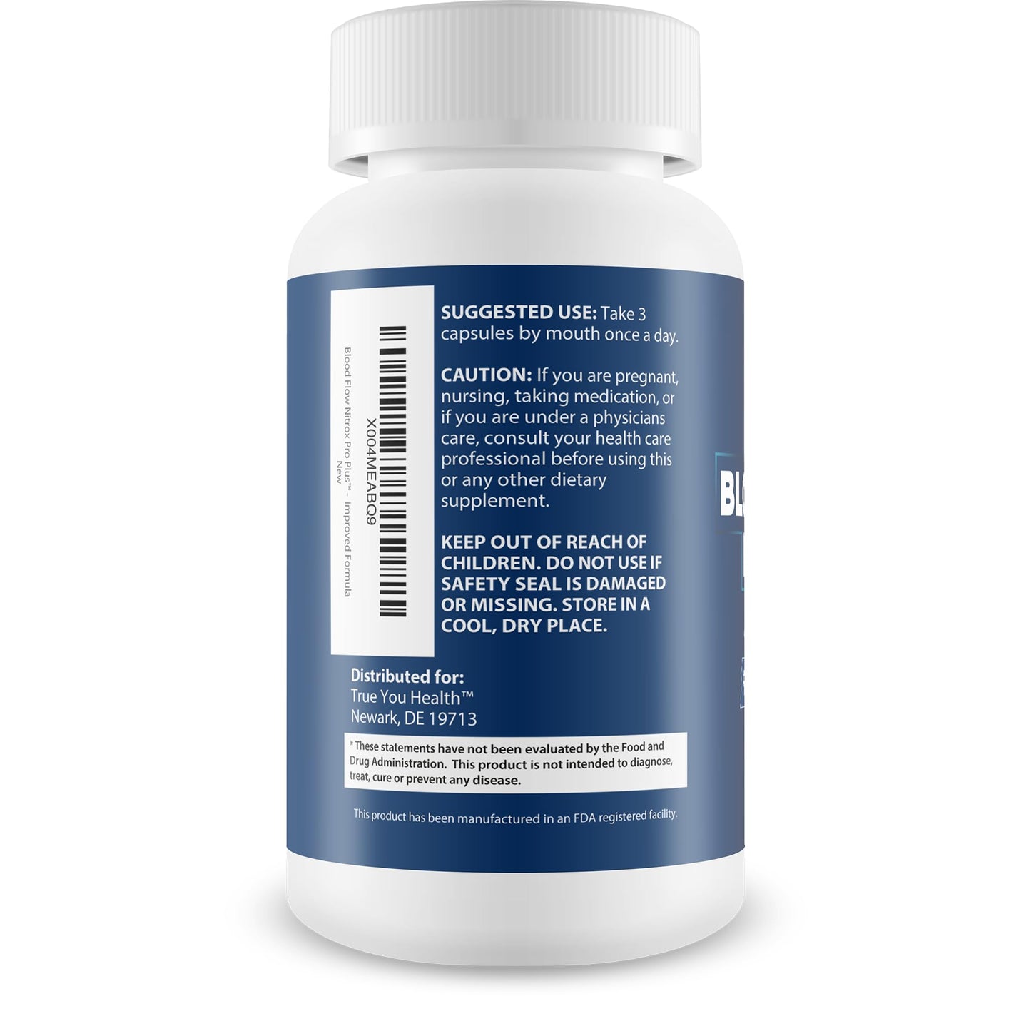 Blood Flow Nitrox Pro Plus - Improved Formula - Our Best Blood Circulation Supplements For Men - Vasodialators - Increase Blood Flow Care Blood Circulation Supplement Blood Flow Supplement For Men - dailyvitalstore