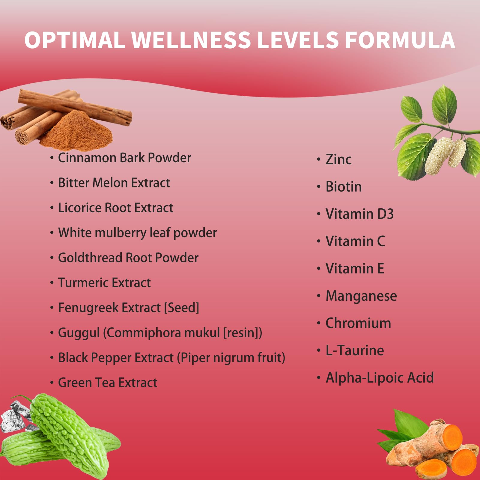 Blood Sugar Complex Supplement – Natural with 20 Active Herbs and Vitamins, Including Cinnamon, Bitter Melon, Black Pepper, Licorice, Vegan, Non-GMO, Gluten-Free, 60 Capsules - dailyvitalstore