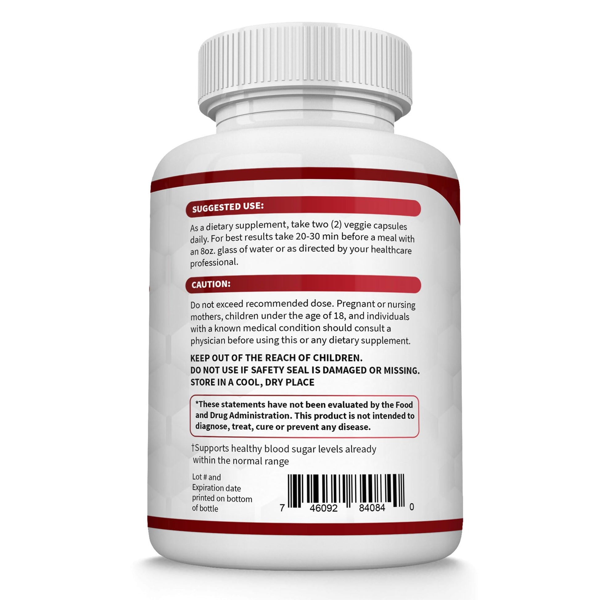 Blood Sugar Complex Supplement - Supports Healthy Blood Sugar Levels Already Within Normal Range All Natural with Cinnamon, Bitter Melon, Chromium, Mulberry, Al - dailyvitalstore