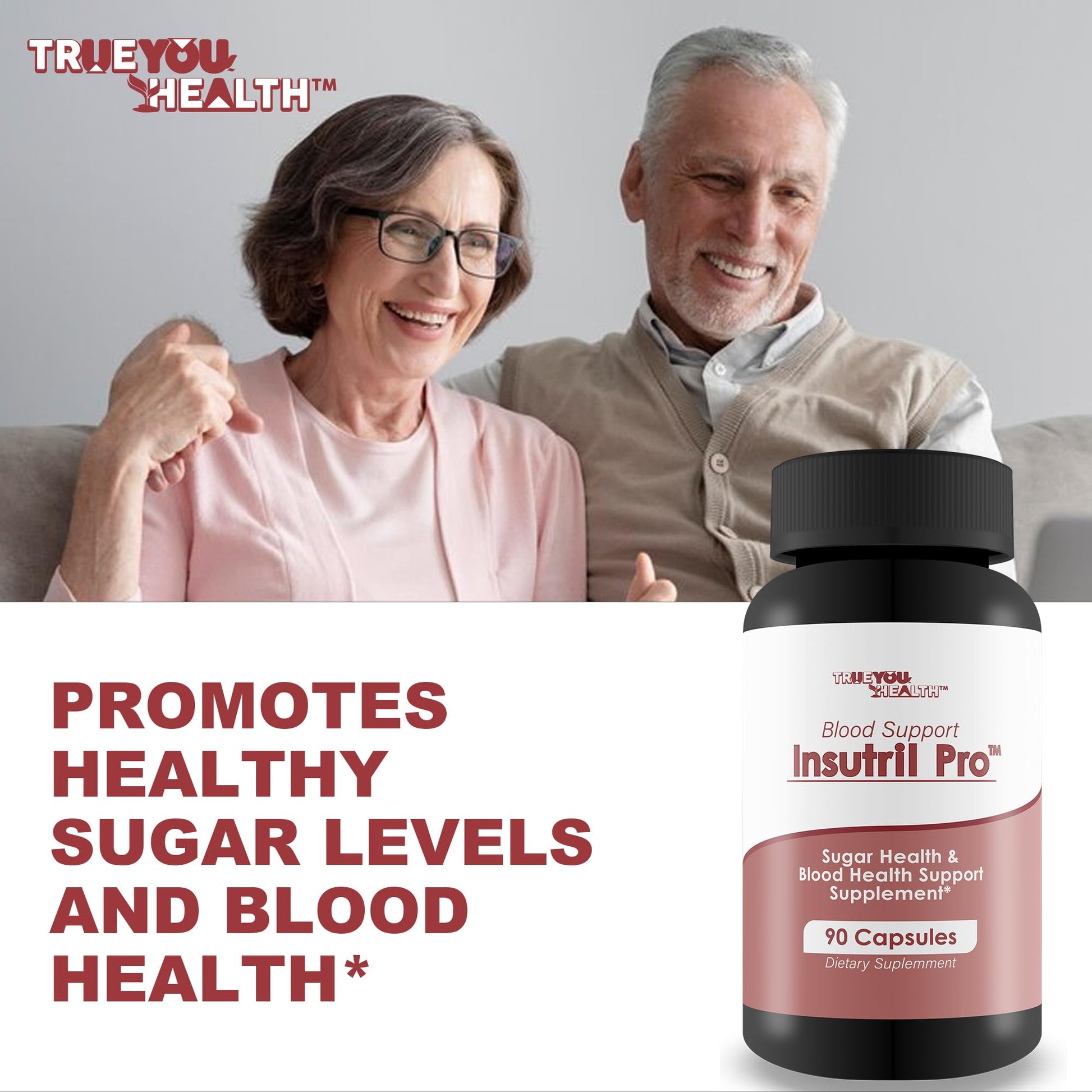 Blood Support Insutril Pro - Our Best Sugar Health & Blood Health Support Supplement - Circulatory Health Support - Blood Balance Blood Boost Blood Circulation Supplements - Health Blood Balance Pills - dailyvitalstore