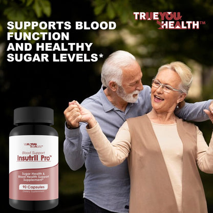 Blood Support Insutril Pro - Our Best Sugar Health & Blood Health Support Supplement - Circulatory Health Support - Blood Balance Blood Boost Blood Circulation Supplements - Health Blood Balance Pills - dailyvitalstore