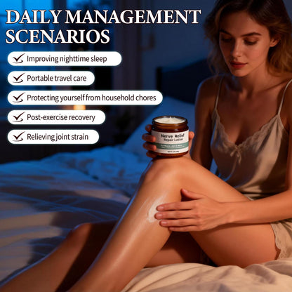 BLOWADM Nerve Cream,Neuropathy Lotion With Arnica,Magnesium For Joint,Daily Nourishment For Knee,Lumbar,Neck,Hand And Foot(3.5oz - dailyvitalstore