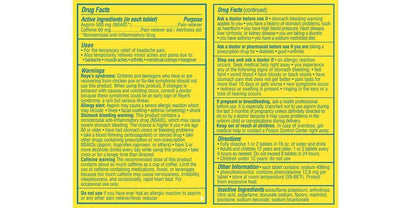 Blowfish for Headaches | Maximum Strength Effervescent Pain Relief Tablets – Treats Headaches Fast, 2X Faster Than Pills – Lemon Flavor (2 Pack) - dailyvitalstore