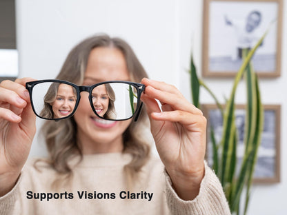 Blue Bliss Vision Support - Eye Vitamins with Lutein, Biotin, Bilberry and Zeaxanthin - Vitamin Supplement for Vision Health and Preservation for Adults Seniors 60 Veggie Capsules 30 Day Supply - dailyvitalstore