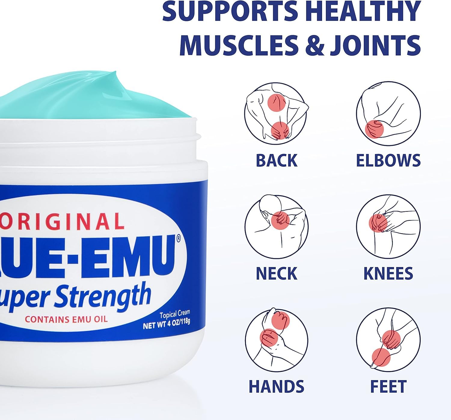 Blue Emu Cream, 1 Pack 12 oz - dailyvitalstore