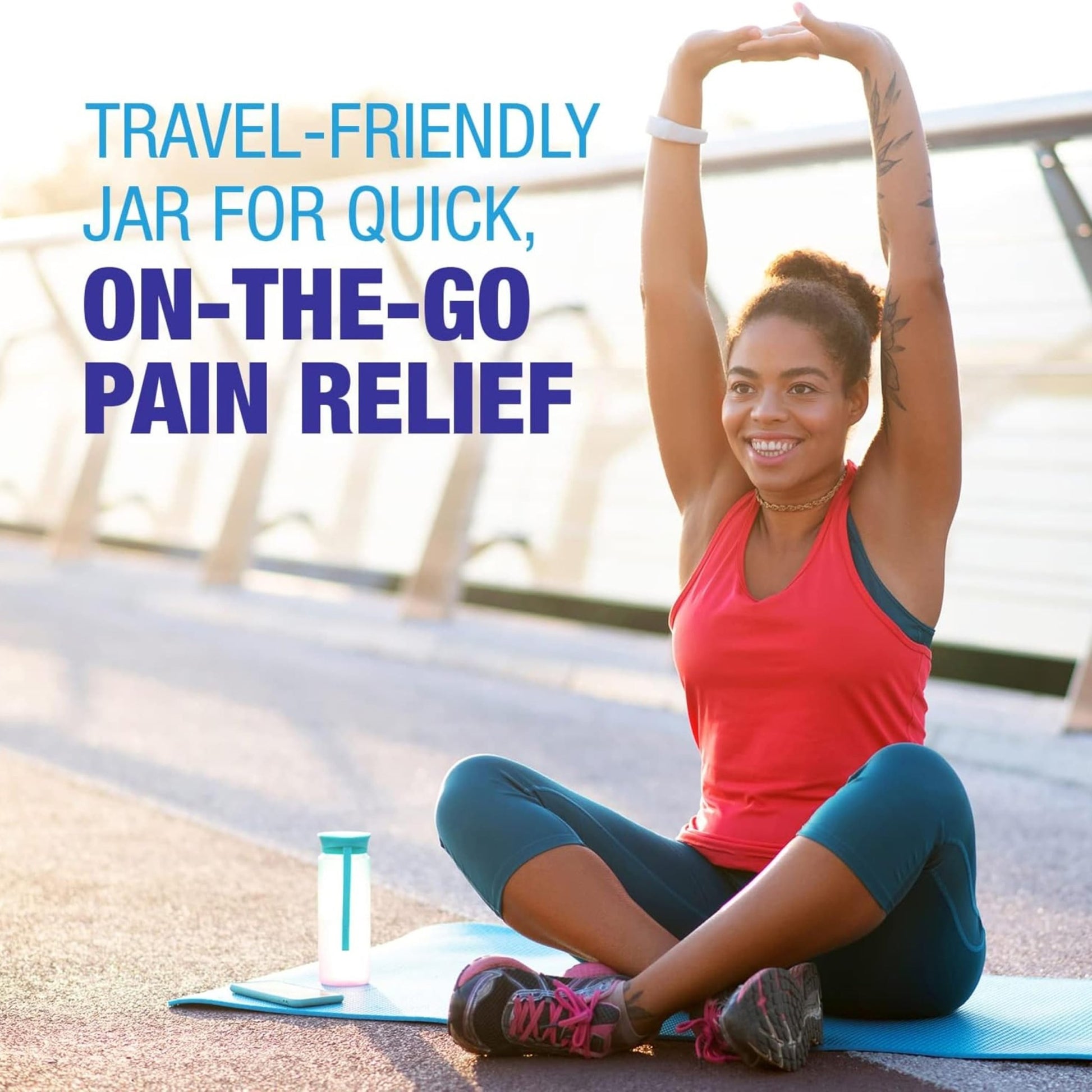 Blue Goo Pain Relieving Gel – Relief for Back, Neck, Muscle and Joint Pain, Fast-Acting Cooling and Soothing Relief with 100% Pure Emu Oil, 4 oz (1 Pack) - dailyvitalstore