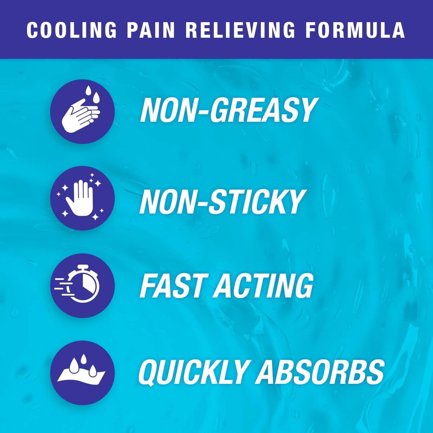 Blue Goo Pain Relieving Gel – Relief for Back, Neck, Muscle and Joint Pain, Fast-Acting Cooling and Soothing Relief with 100% Pure Emu Oil, 4 oz (1 Pack) - dailyvitalstore