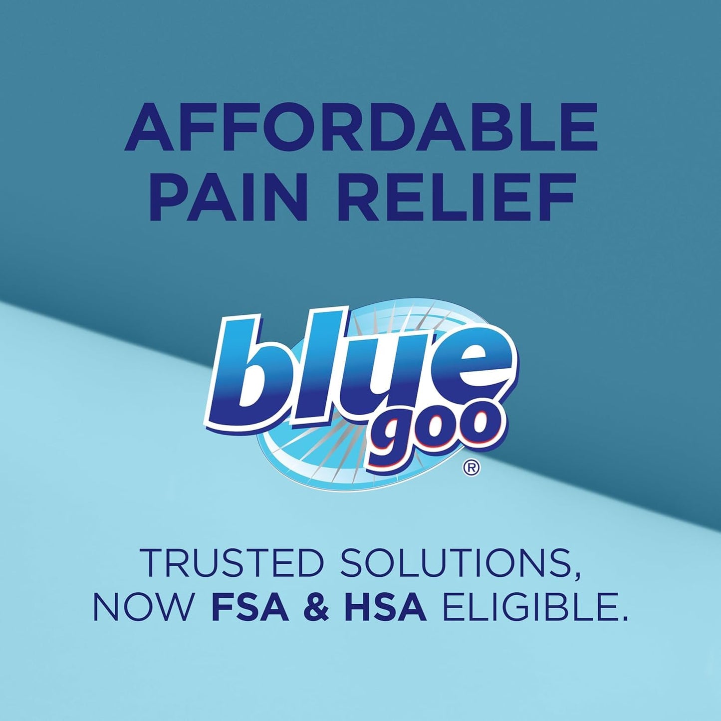 Blue Goo Pain Relieving Menthol Roll On - Fast-Acting Muscle & Joint Pain Relief - 2 x 2.5 oz - dailyvitalstore