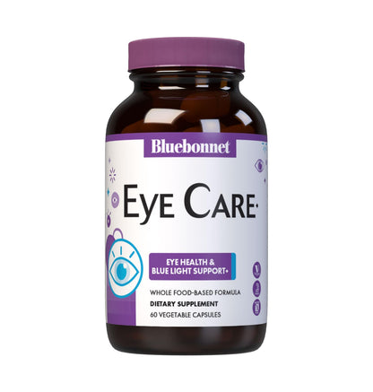 Bluebonnet Nutrition Eye Care Macular & Blue, Eye Health & Blue Light Support*, Vegan, Kosher-Certified, Gluten-Free, Dairy-Free, 60 Vegetable Capsules, 30 Servings - dailyvitalstore