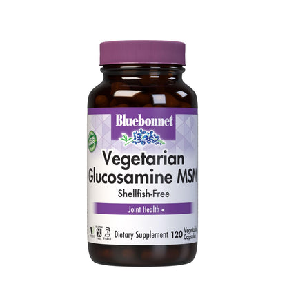 BlueBonnet Vegetarian Glucosamine Plus MSM Supplement, 120 Count ('743715011151) - dailyvitalstore