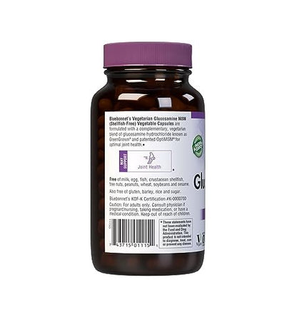 BlueBonnet Vegetarian Glucosamine Plus MSM Supplement, 120 Count ('743715011151) - dailyvitalstore
