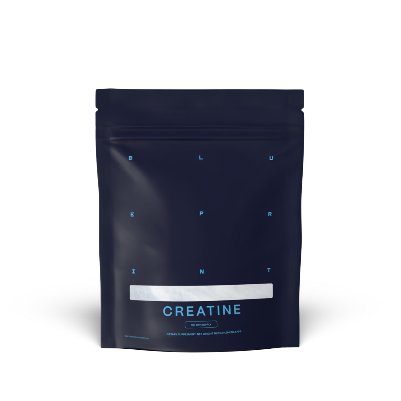 Blueprint Bryan Johnson Creatine Monohydrate Powder – Amino Acid Powder - Supplement Supports Muscle Growth, Recovery, Strength & Focus – Unflavored Creatine for Women & Men – 5g Dose – 100 Servings - dailyvitalstore