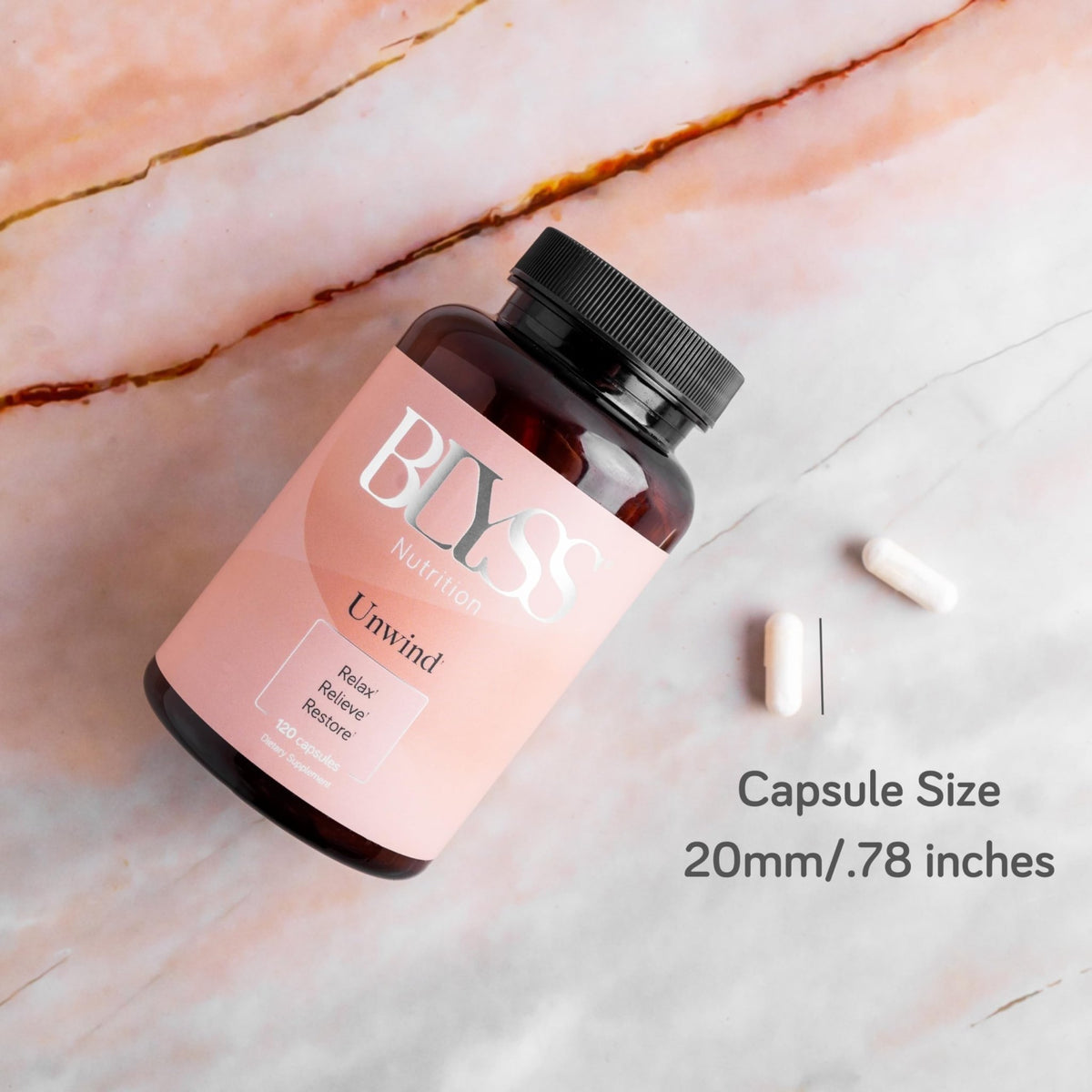 BLYSS Nutrition Magnesium Bisglycinate Capsules for Women - 200mg Chelated Glycinate Magnesium Supplement - Natural Supplements to Support Sleep, - dailyvitalstore