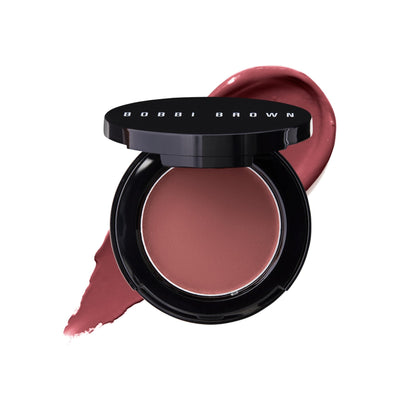 Bobbi Brown Pot Rouge | Multi-Use Cream Blush and Lip Tint | Dewy, Natural-Looking Flush for Cheeks and Lips | Mirrored Compact Travel-Size Face Makeup Blusher, Velvet Plum, 0.13 Ounce - dailyvitalstore