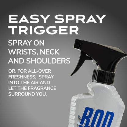 BOD man Fragrance Body Spray, Iconic, 8 fl oz - dailyvitalstore