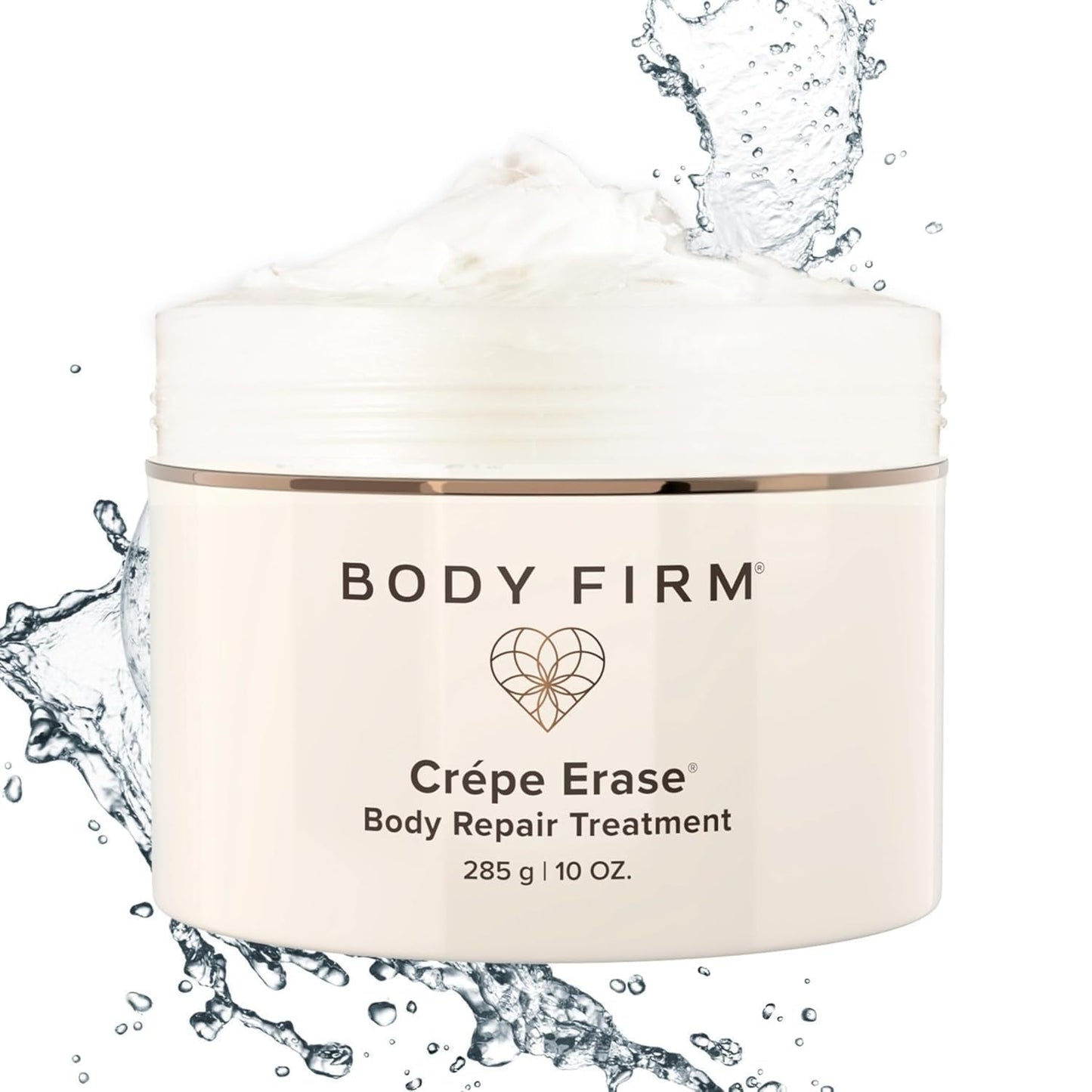 Body Firm Crepe Erase Body Repair Treatment, Anti Aging Firming Lotion with Collagen Peptides, Shea Butter, Vitamin E, Squalane and More, Promotes Women's Natural Collagen Production, 10 Oz - dailyvitalstore