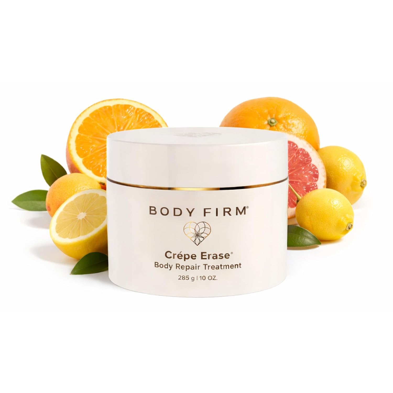 Body Firm Crepe Erase Body Repair Treatment, Anti Aging Firming Lotion with Collagen Peptides, Shea Butter, Vitamin E & Squalane, Cream For Women's Collagen Production, Citrus Scent, 10 Oz - dailyvitalstore