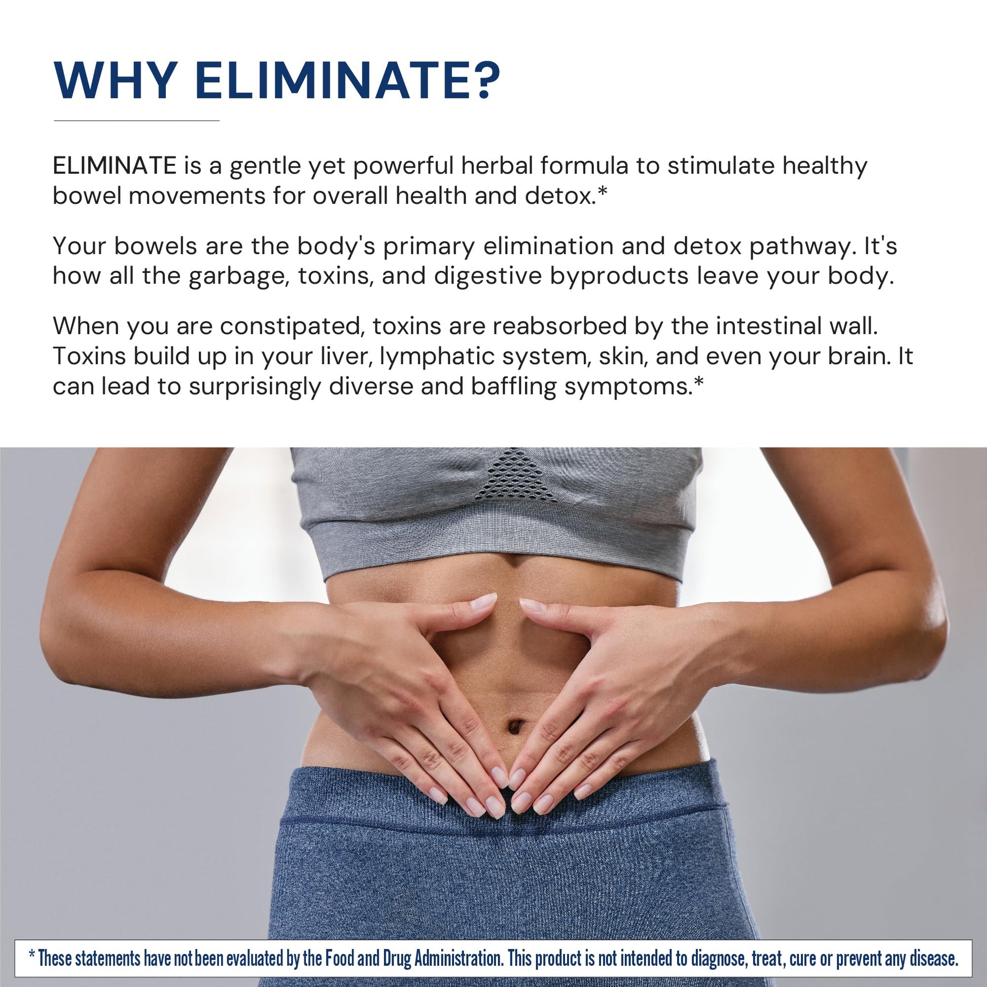 BodyHealth Intestinal Cleanse - Eliminate, Colon Cleanser Detox, Gentle Laxative Pills and Bowel Flush Constipation Relief for Adults, Body Cleanse for Colon Health - dailyvitalstore