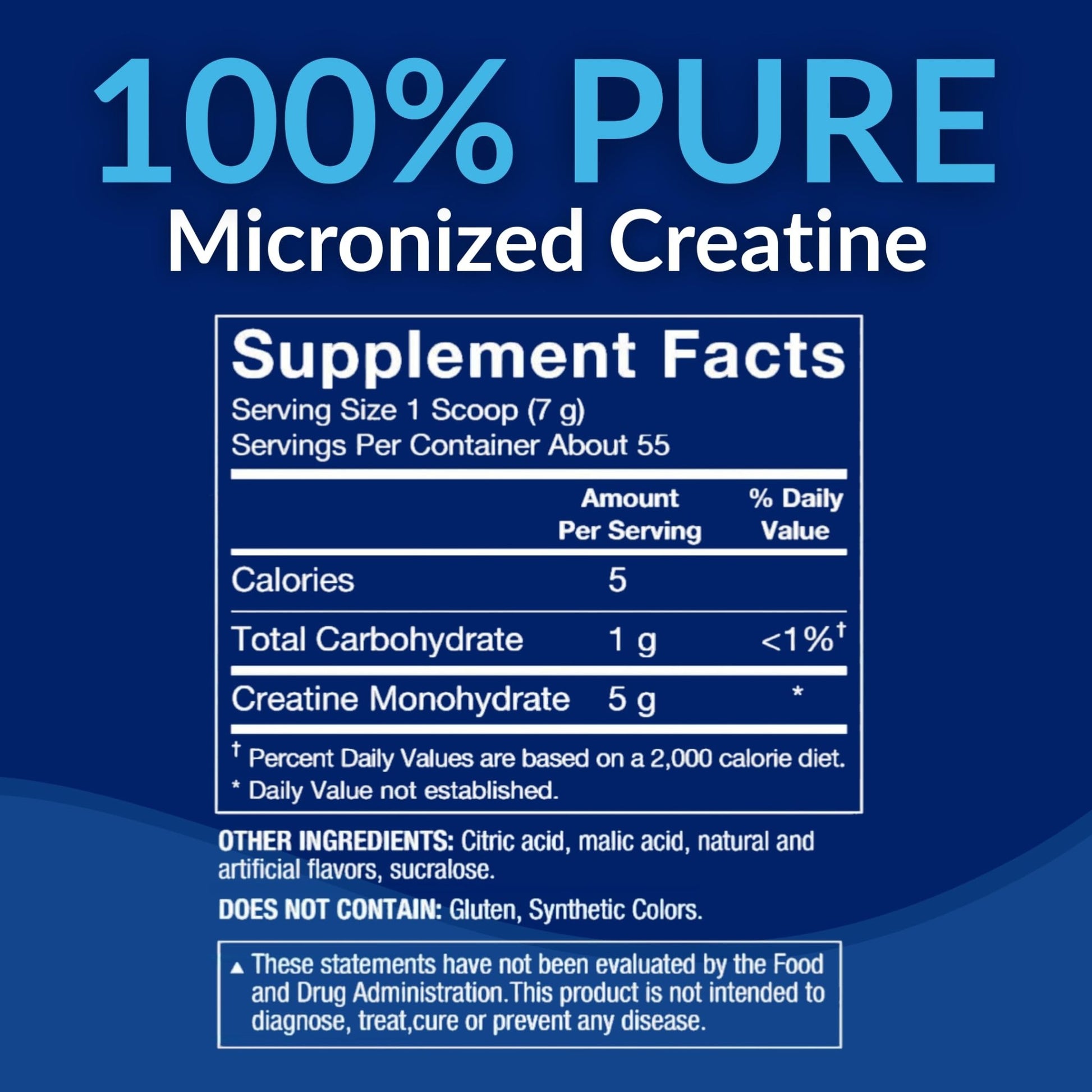 BodyTech 100% Pure Creatine Monohydrate Powder - Micronized for Maximum Absorption - Supports Muscle Strength & Power Output - dailyvitalstore