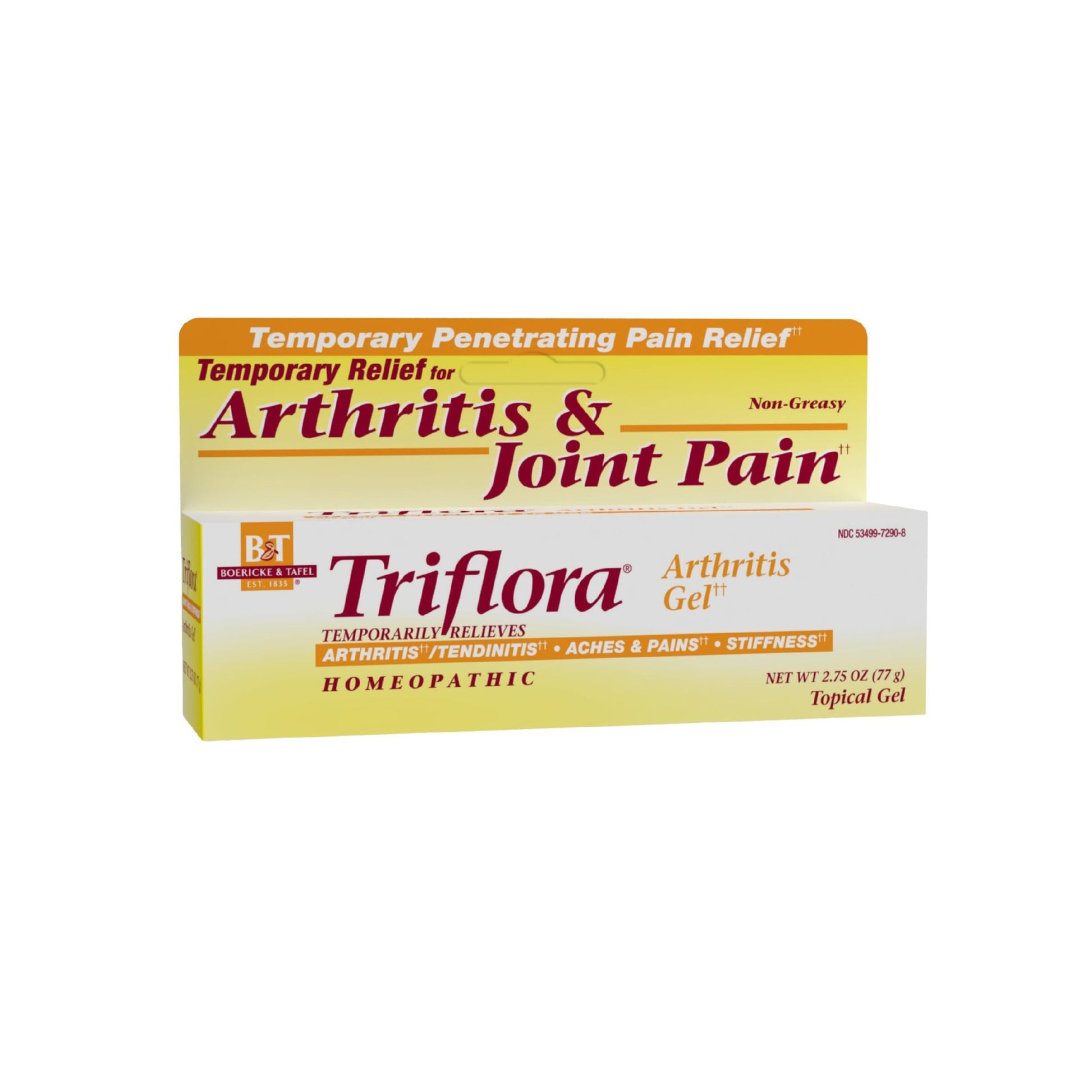 Boericke and Tafel Triflora Arthritis Gel, 2.75 Ounce - dailyvitalstore