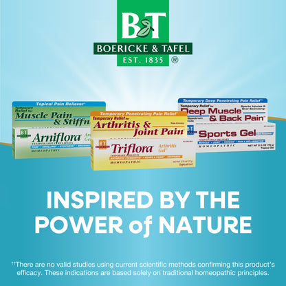 Boericke and Tafel Triflora Arthritis Gel, 2.75 Ounce - dailyvitalstore
