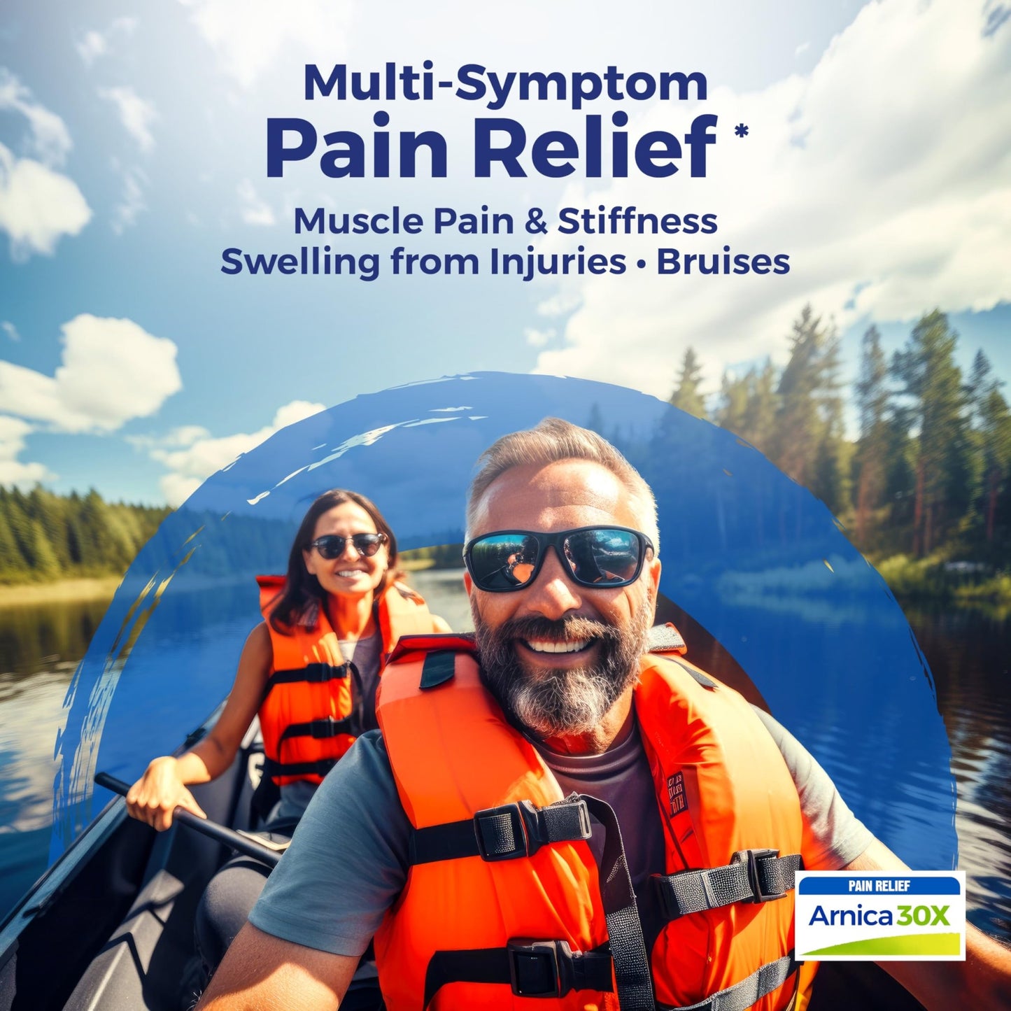 Boiron Arnica Montana 30X Homeopathic Medicine for Relief from Muscle Pain, Muscle Stiffness, Swelling from Injury, and Discoloration from Bruises - 3 Count (240 Pellets) - dailyvitalstore